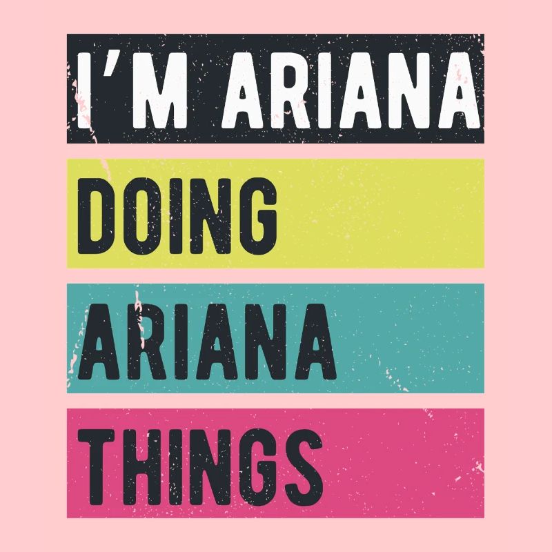 Ich bin Ariana und mache Ariana Things Retro Colors