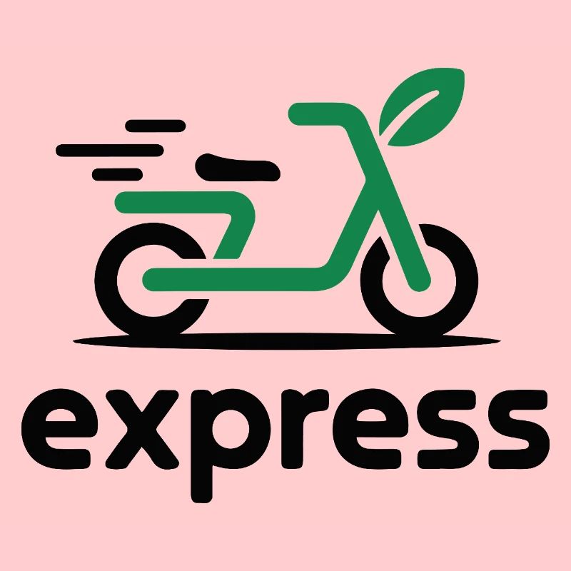 Eco Express Leaf Roller Logo
