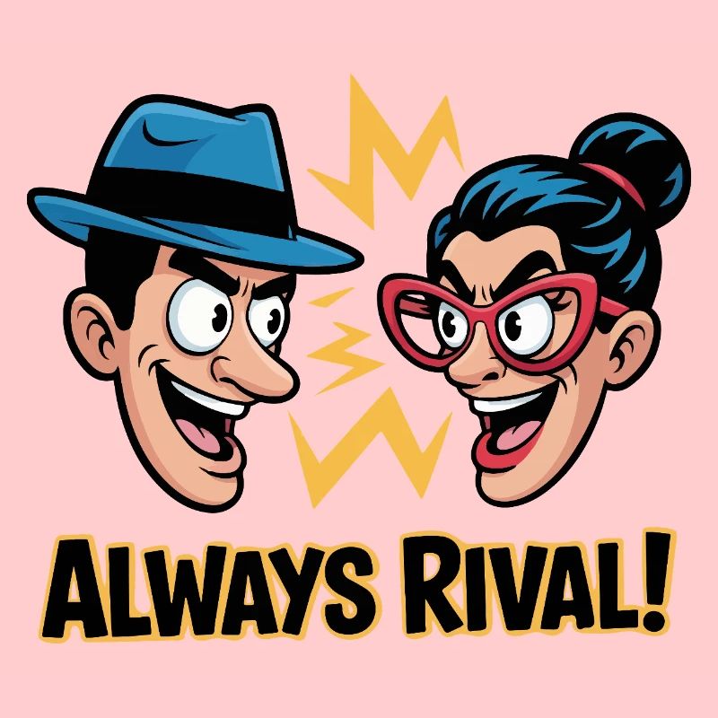 Immer rivalisierendes Duo