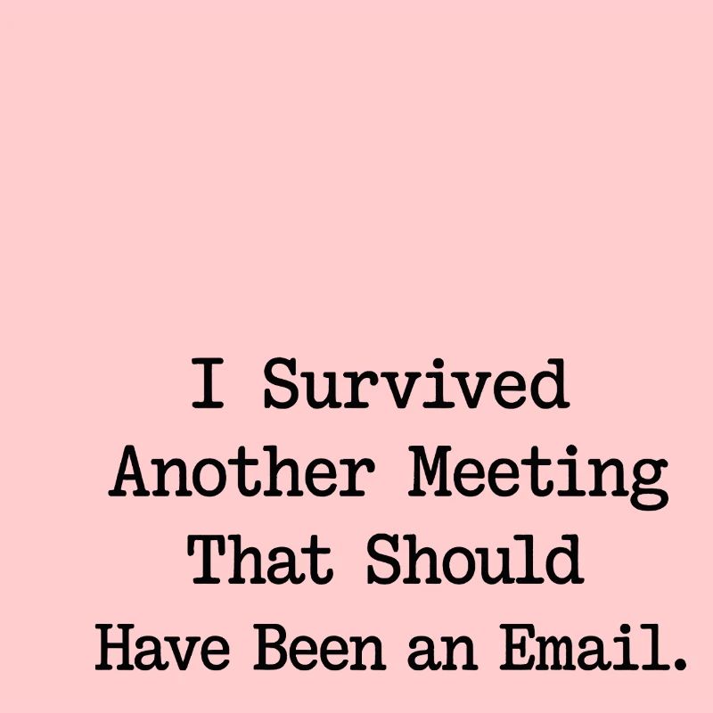 Ich habe das Treffen überlebt, das E-Mail-Design sein sollte