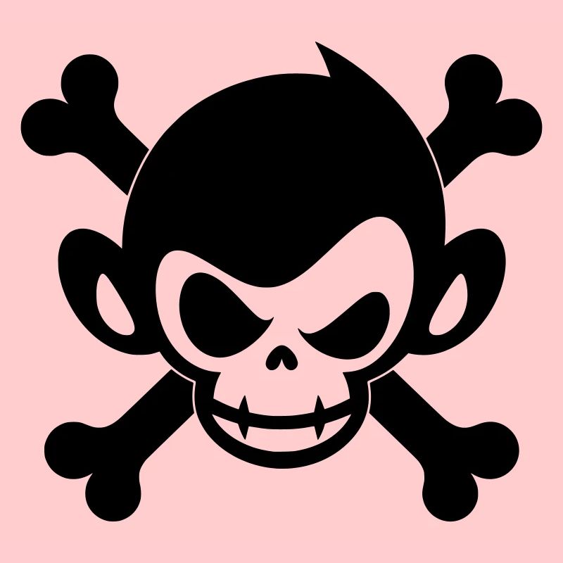 Icône du pirate singe crâne