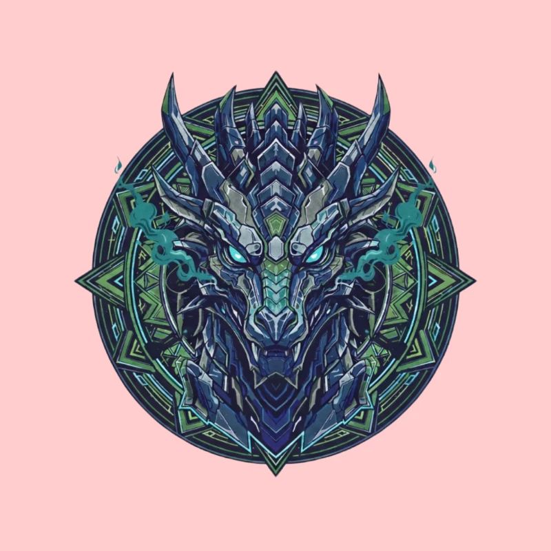 Dragon Sarcelle - Mandala