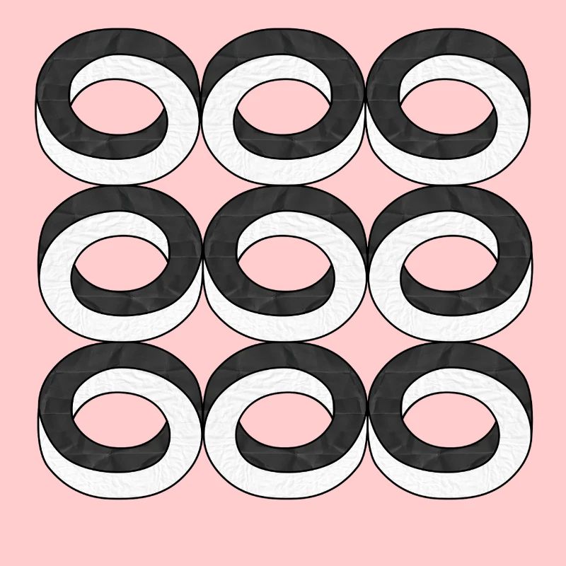 Optical Illusion Circles Texture
