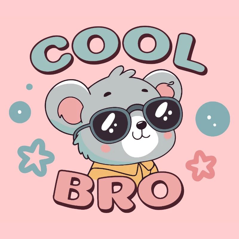 Koala Cool Bro Brille