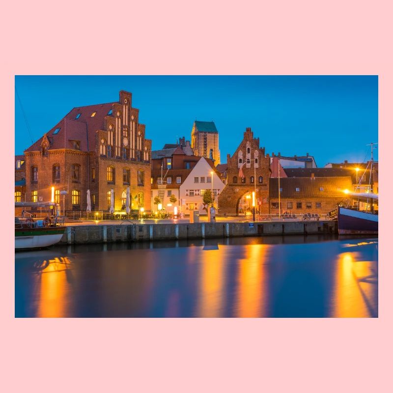 Wismar am Abend