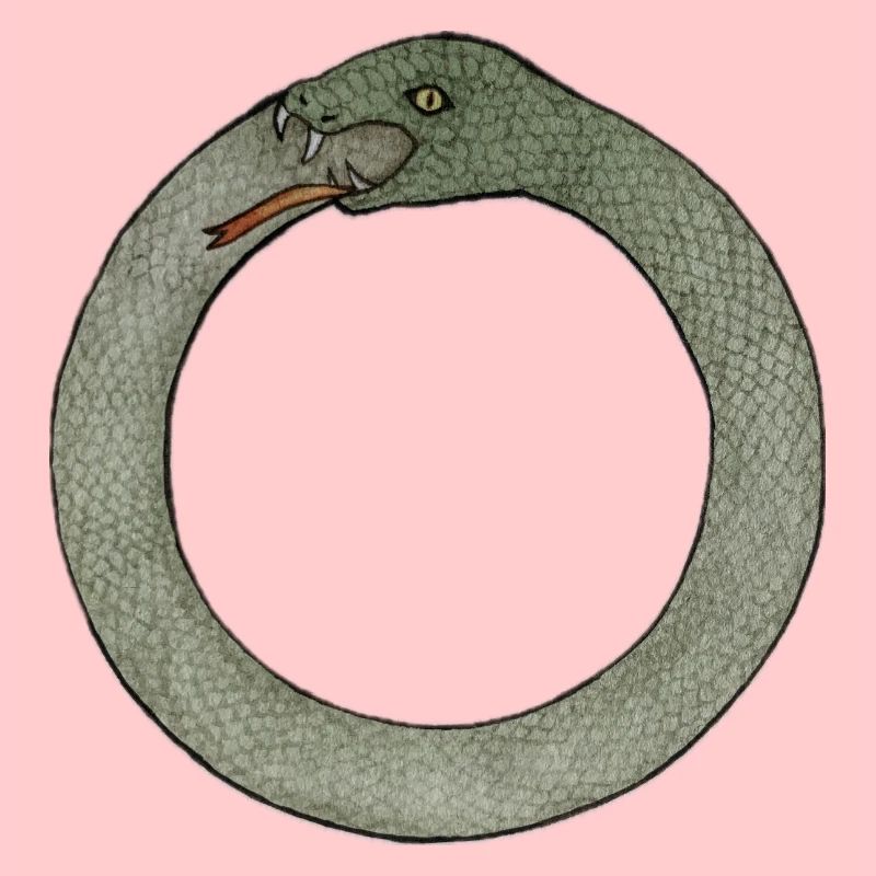 Emblème du Serpent enroulé