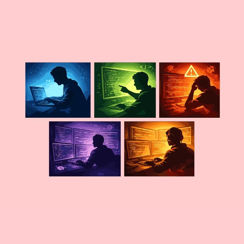 Ombre de code multi-écran