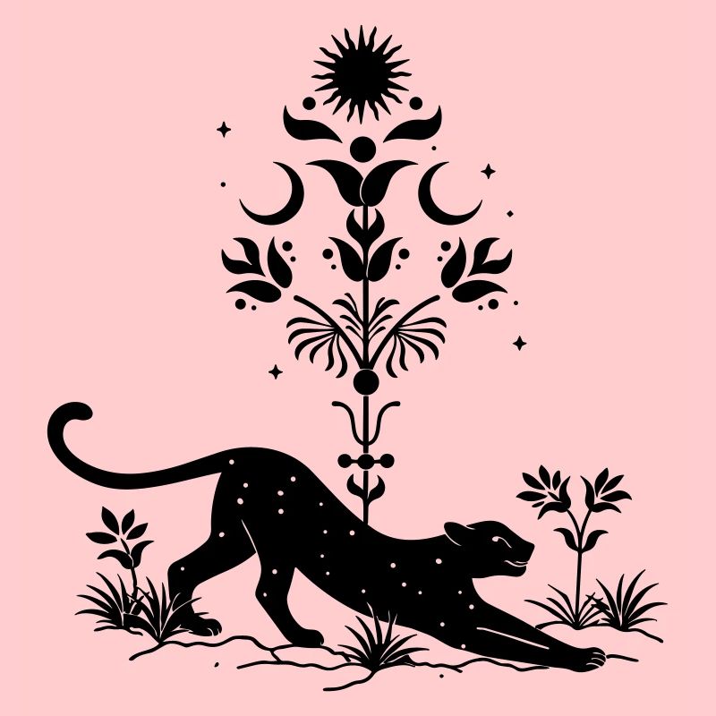 Cosmic Leopard Boho