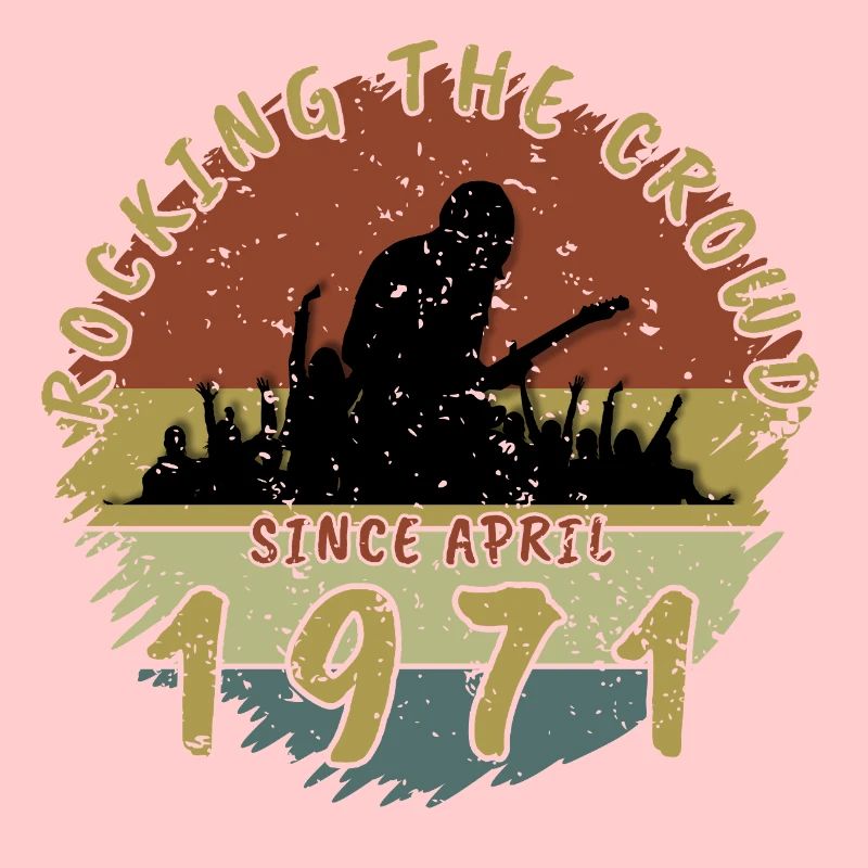 55th Birthday Rocking the crowd GIT 04/1971