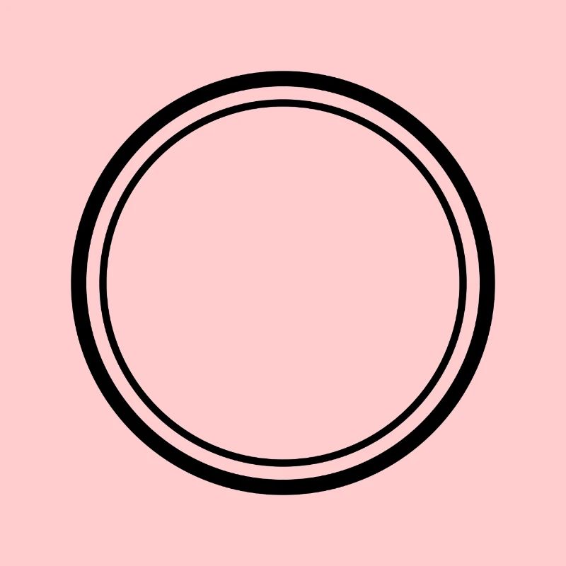 Double Circle Frame