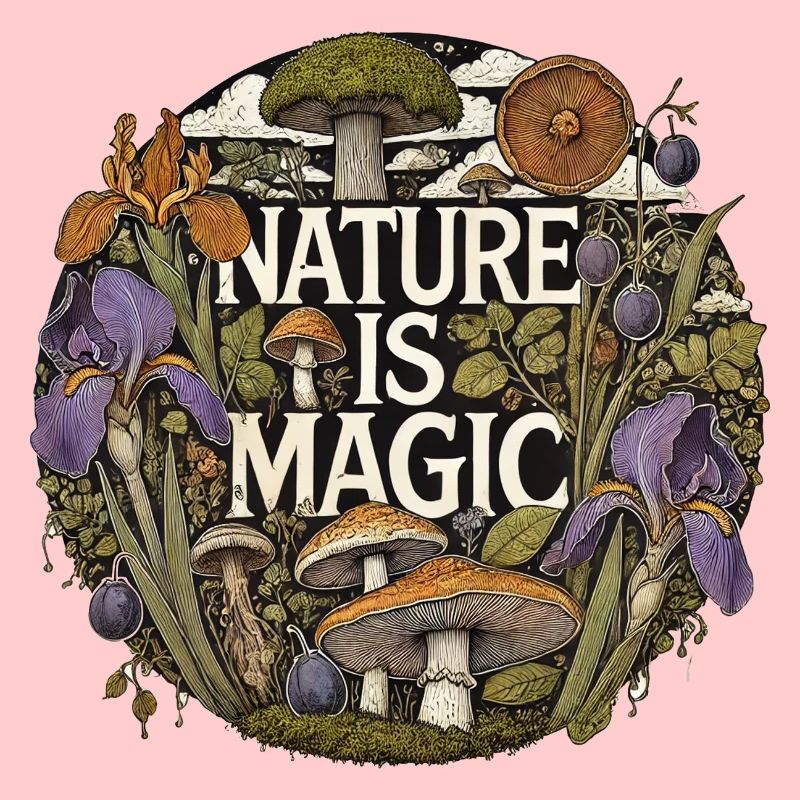 Nature Is Magic: Pilze & Flora Circle