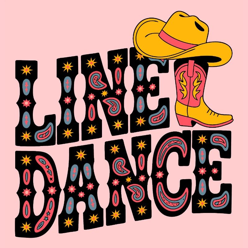 Neon Cowboy Boots Pattern