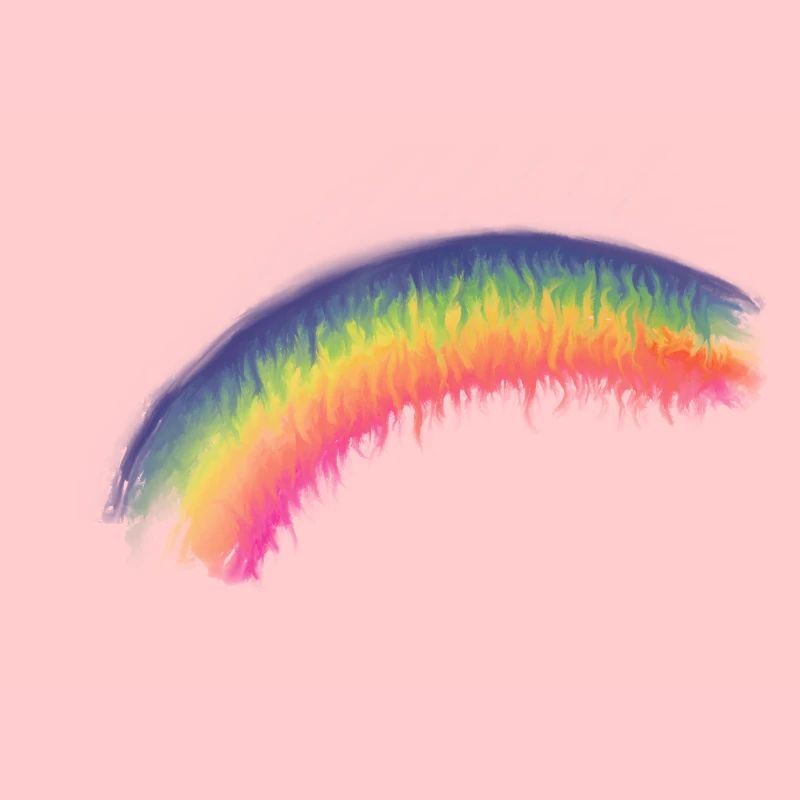 Rainbow Brush Sheet