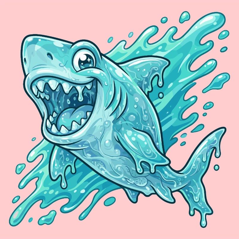 Blauer Hai Splash Abenteuer