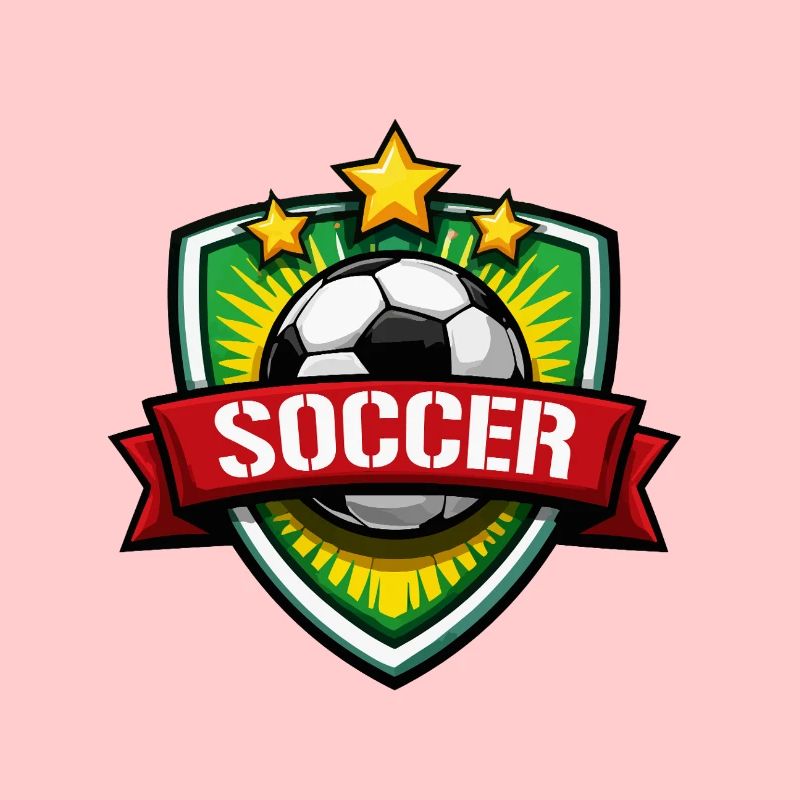 Fußball Shield mit Banner