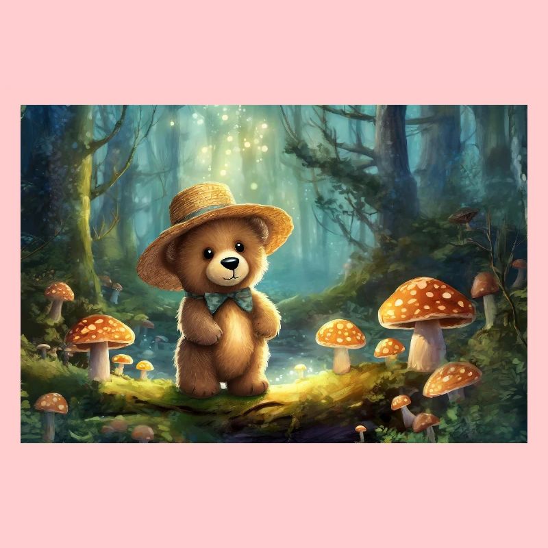 Teddy im Märchenwald 