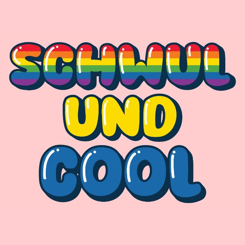 Gay and Cool / CSD, Pride design