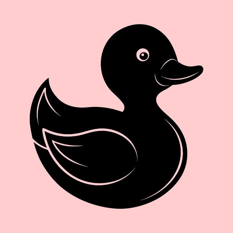 Canard en caoutchouc