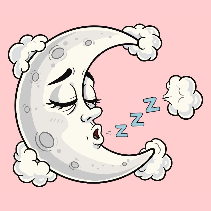 Dessin animé Rêve de Biser de Lune Sommeil