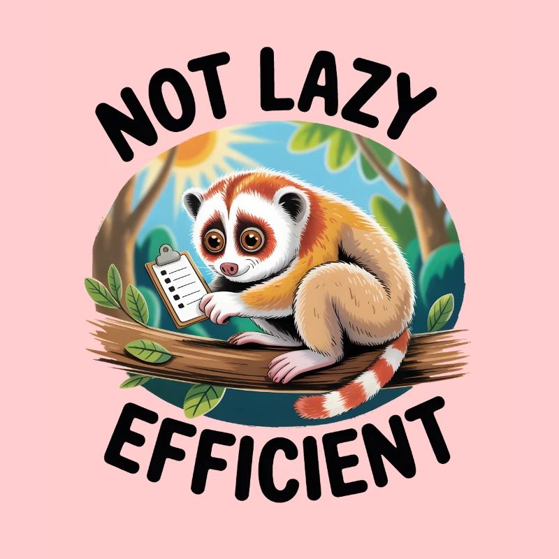 Not lazy | Efficient plum lori