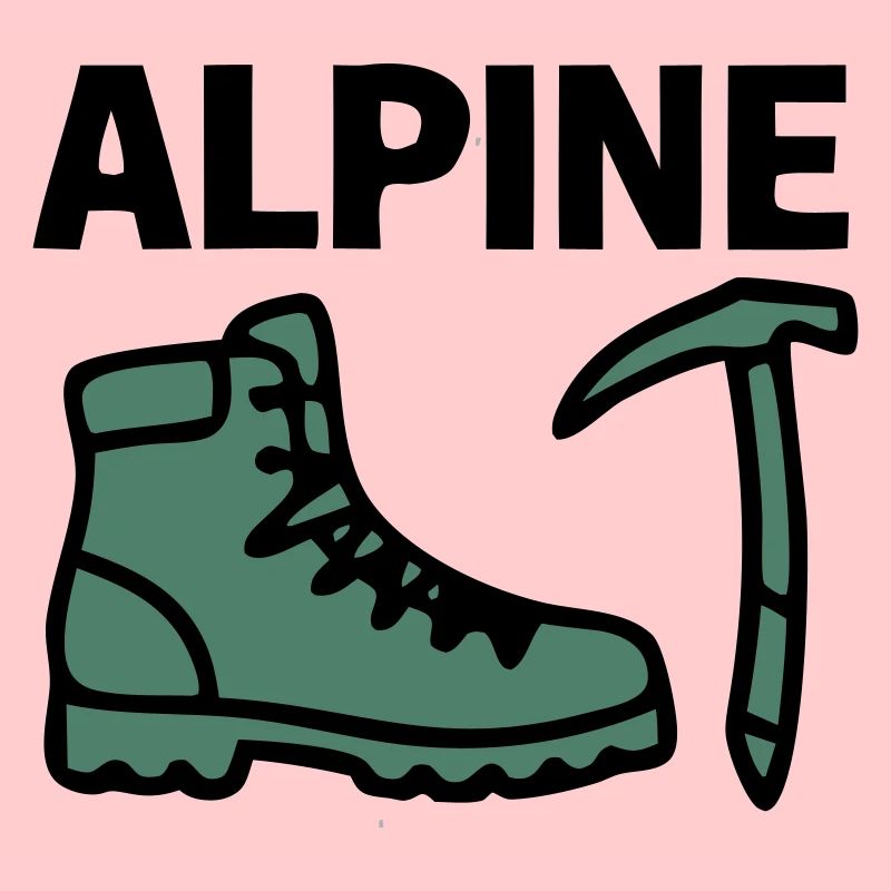 Wanderschuh Eispickel Alpine Bergsteigen Klettern