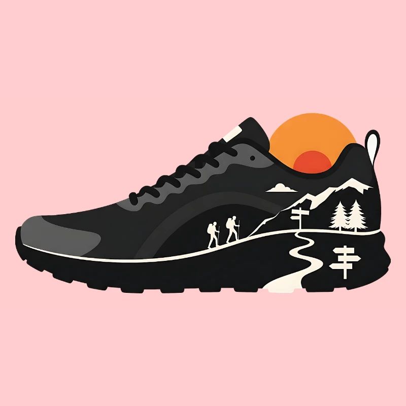 Mountain Trail Wanderschuh-Design
