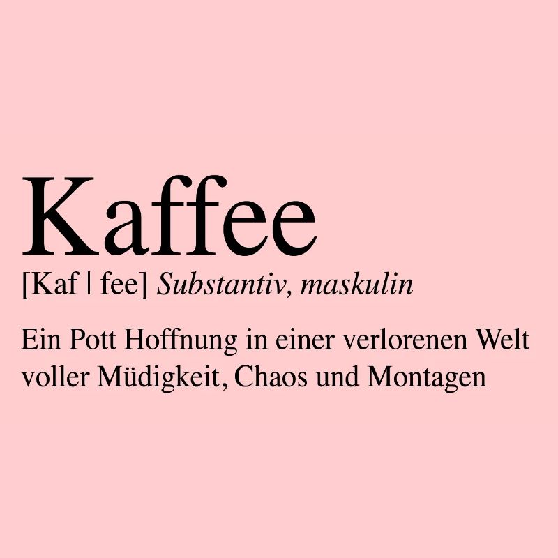 Kaffee - Ein Pott Hoffnung ...