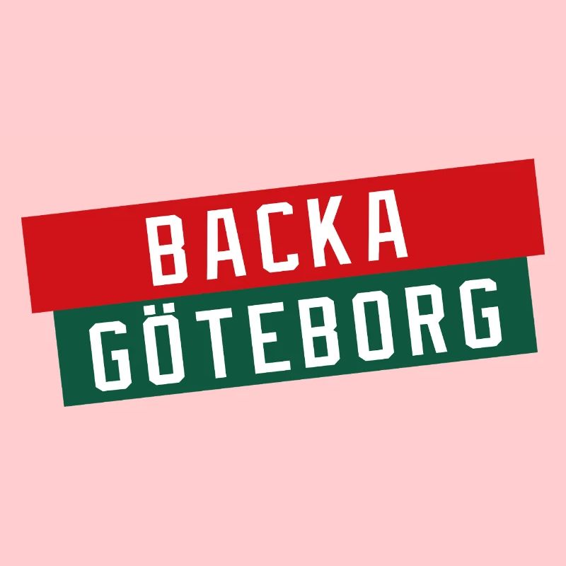 Backa Göteborg Diagonaltext