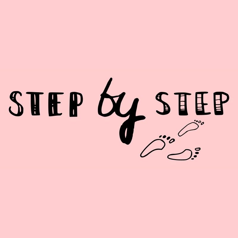 step by step
