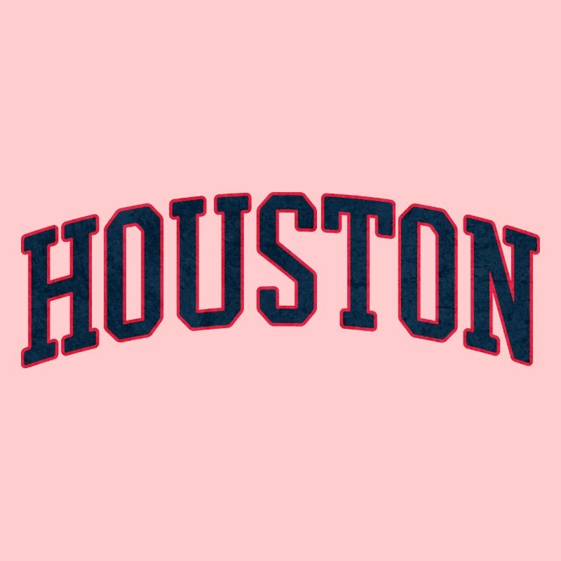 Houston Varsity Bow Lettering