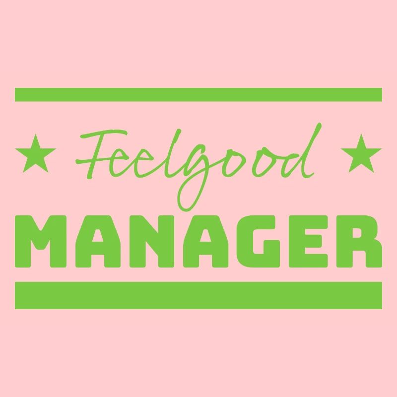 Tshirt Feelgood Manager Étoiles vert