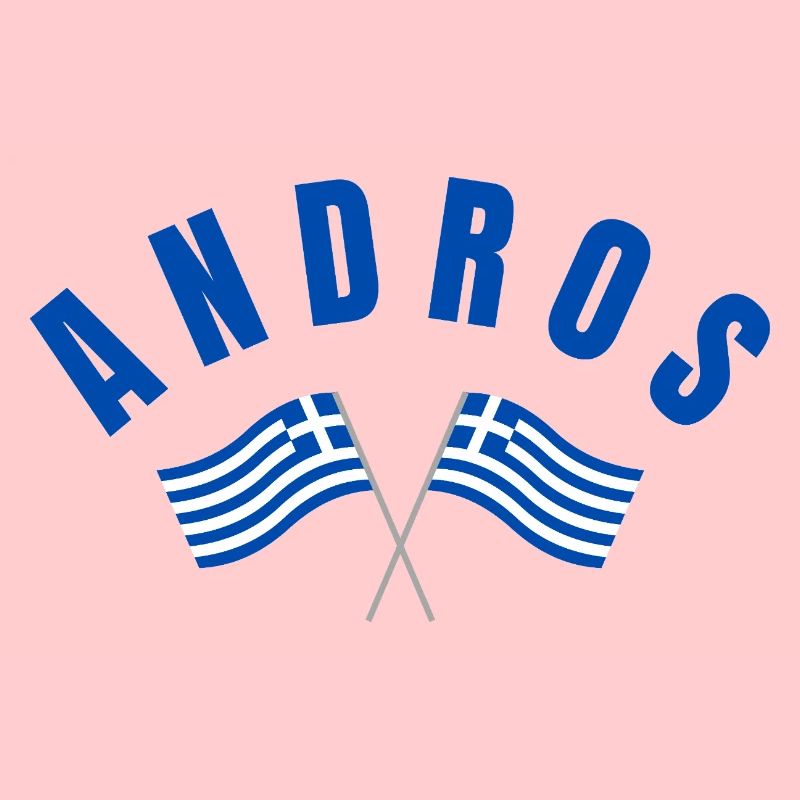 Andros a traversé les drapeaux grecs