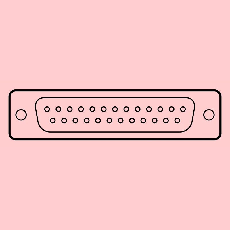 DB 25 Connector Parallel, Printer