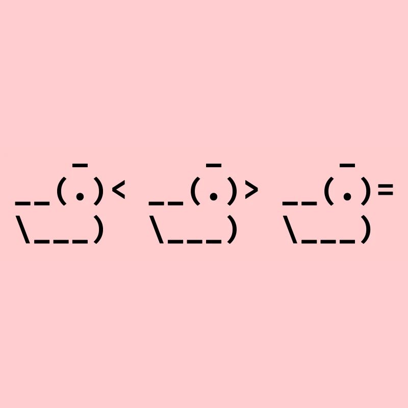 Triple Duck - Ascii Art