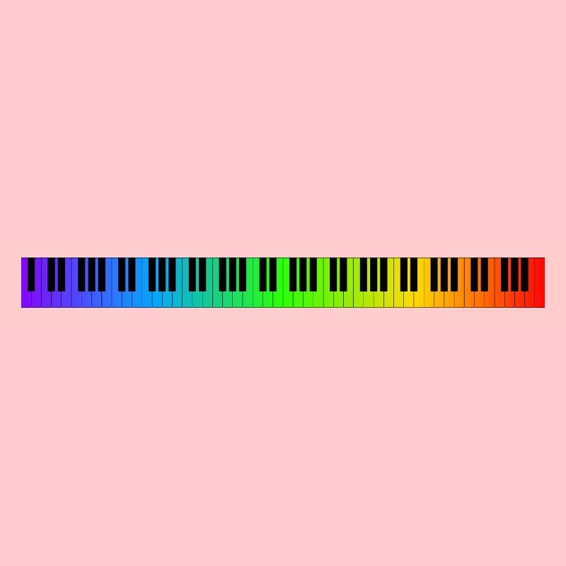 Rainbow keyboard