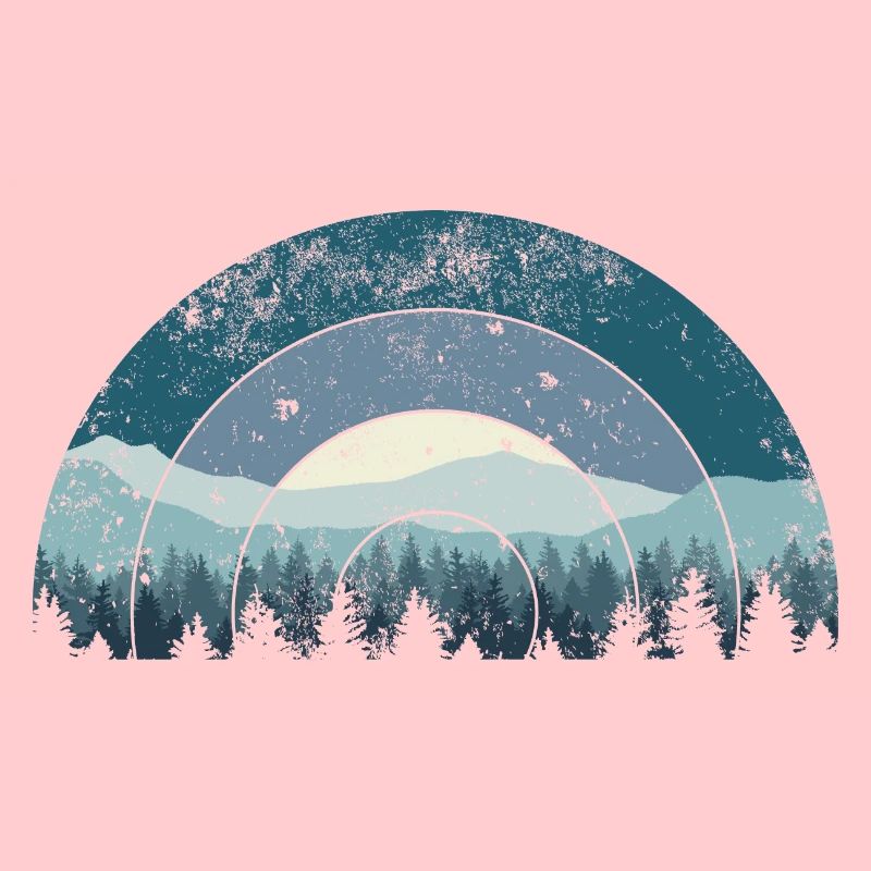 Blue Arc Forest Landschaft