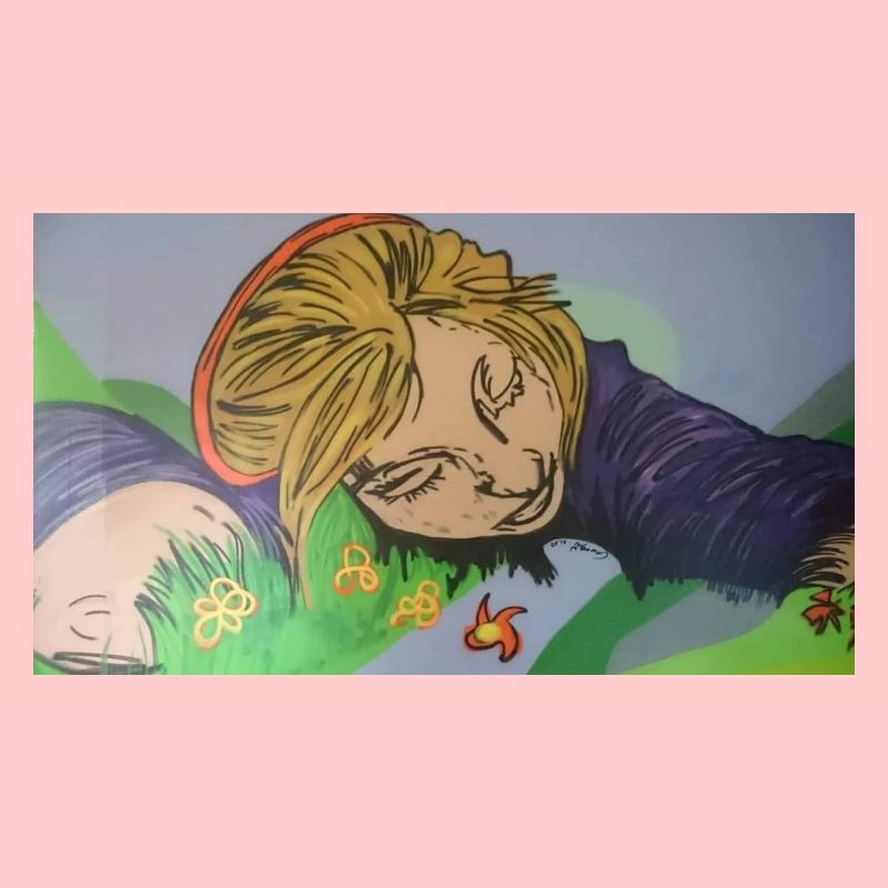 Träumendes Mädchen