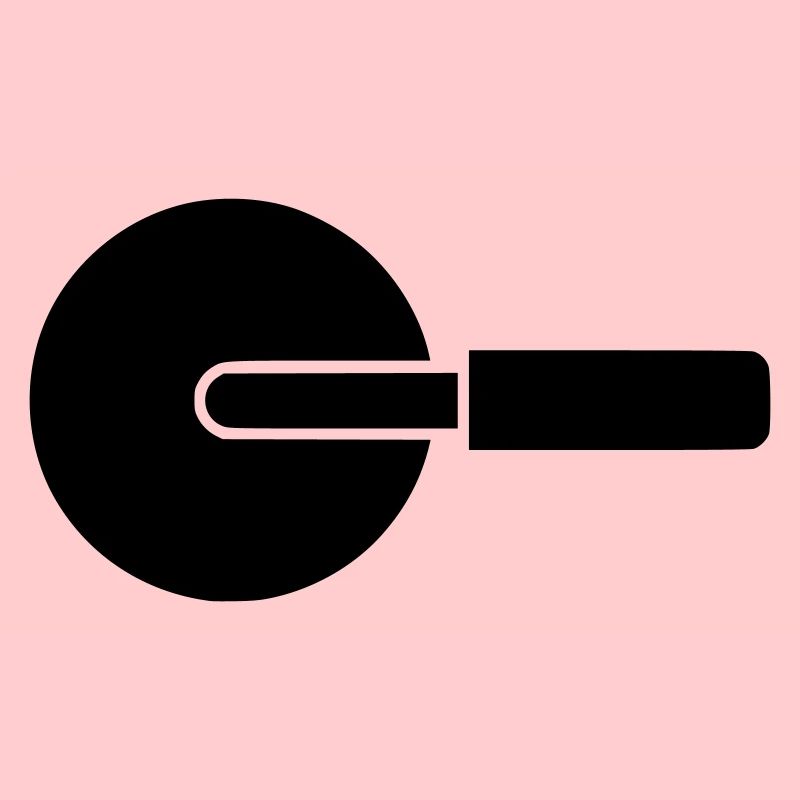 Pizzaschneider Rad Messer