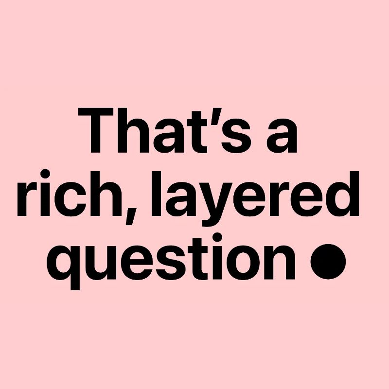 C’est une question riche et complexe
