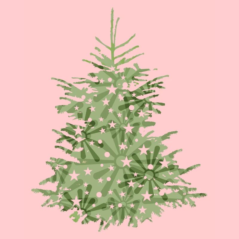grüner Christbaum, Tannenbaum oder Weihnachtsbaum