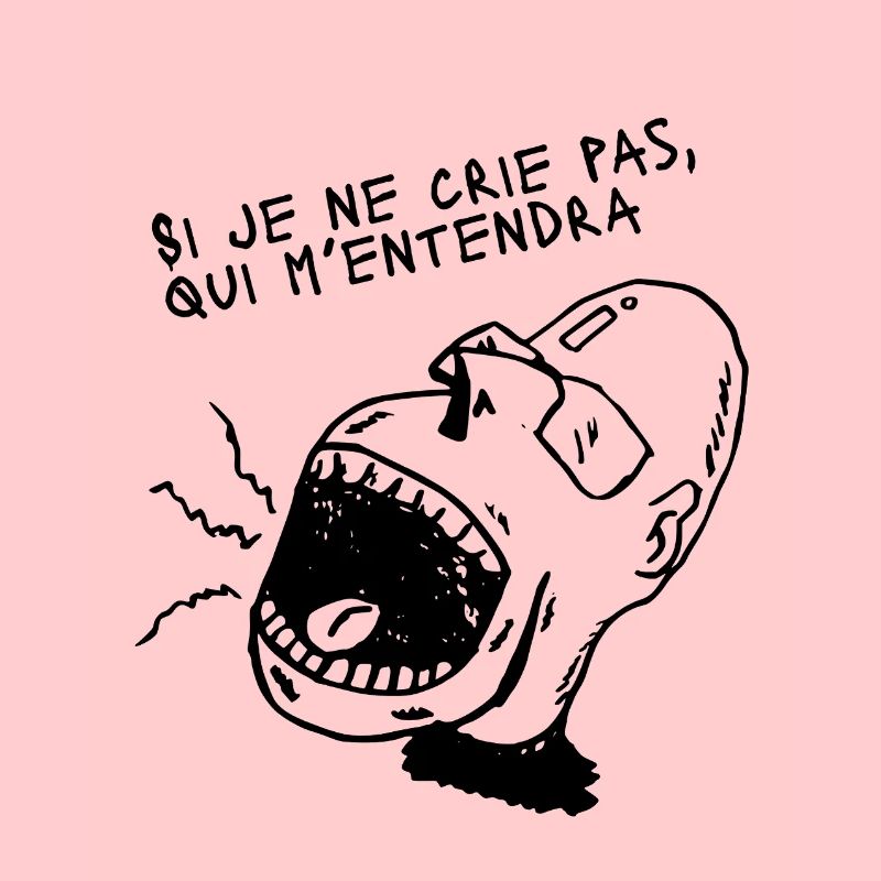 If I Don't Shout, Who Will Hear Me – Design Cri Exp