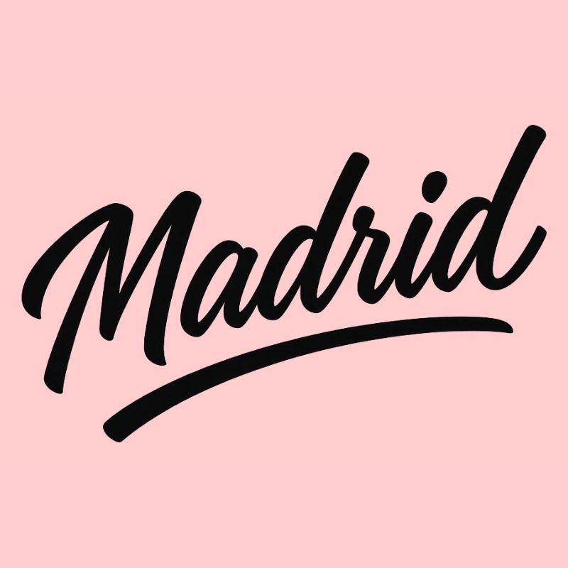 Madrid Script Urban Logo
