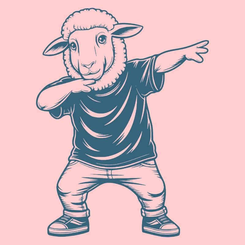 Schaf dabbing