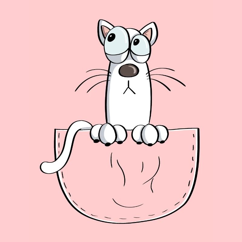 Chat dans le sac - Chats - Comic