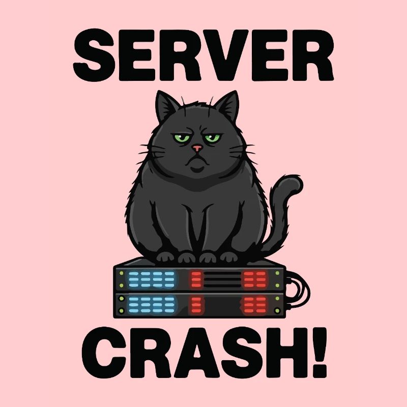 Serverabsturz Chat-Computer-Humor