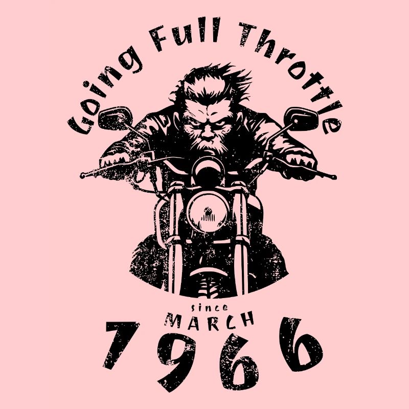 60. Geburtstag Going Full Throttle Since 03/1966