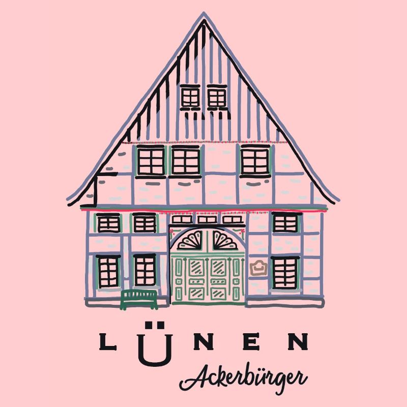 Lünen, half-timbered house Ackerbürger, district of Unna