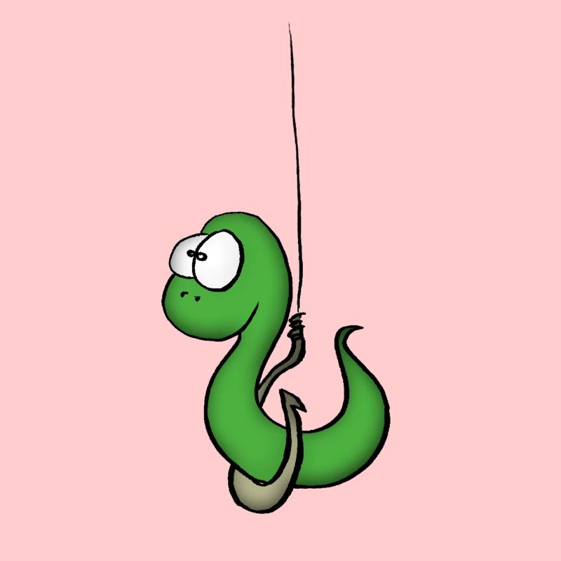 Asticot vert