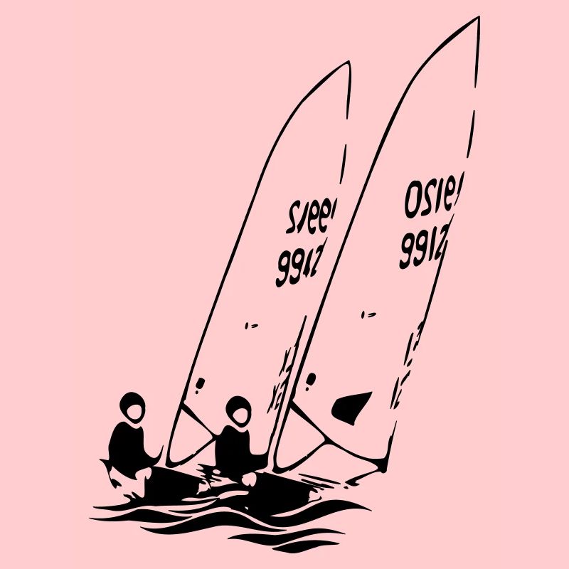 ILCA Dériveurs laser à voile dans la régate