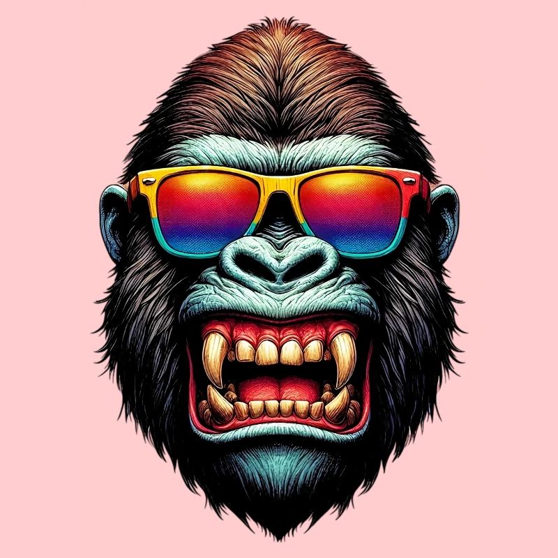 Gorillas with Sunglasses